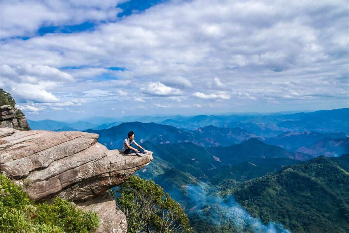 Amazing view from Pha Luong Peak in Son La