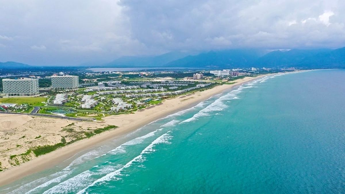 Bai Dai Beach with pristine shoreline