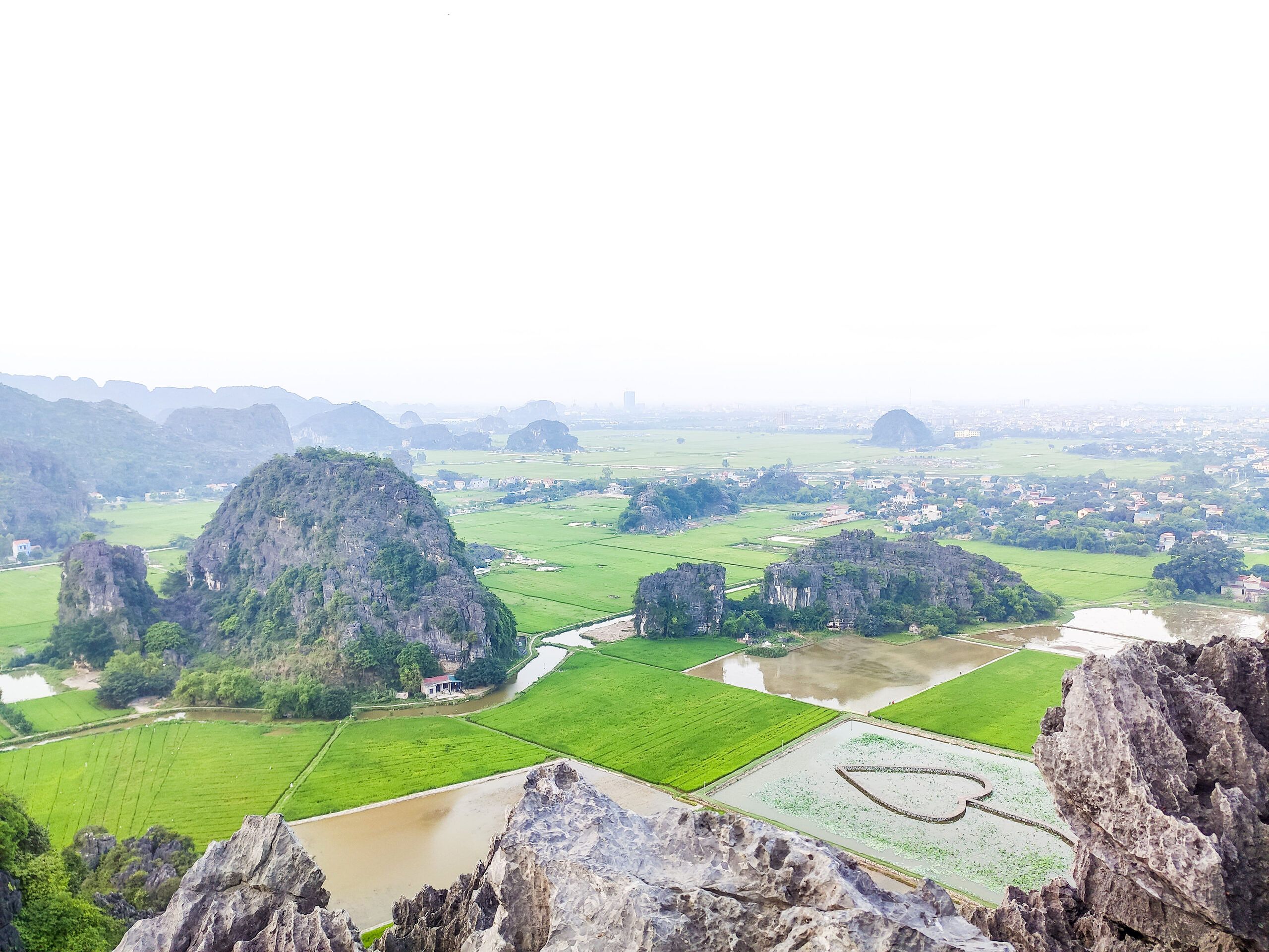 Breathtaking view from the top of Mua Mountain
