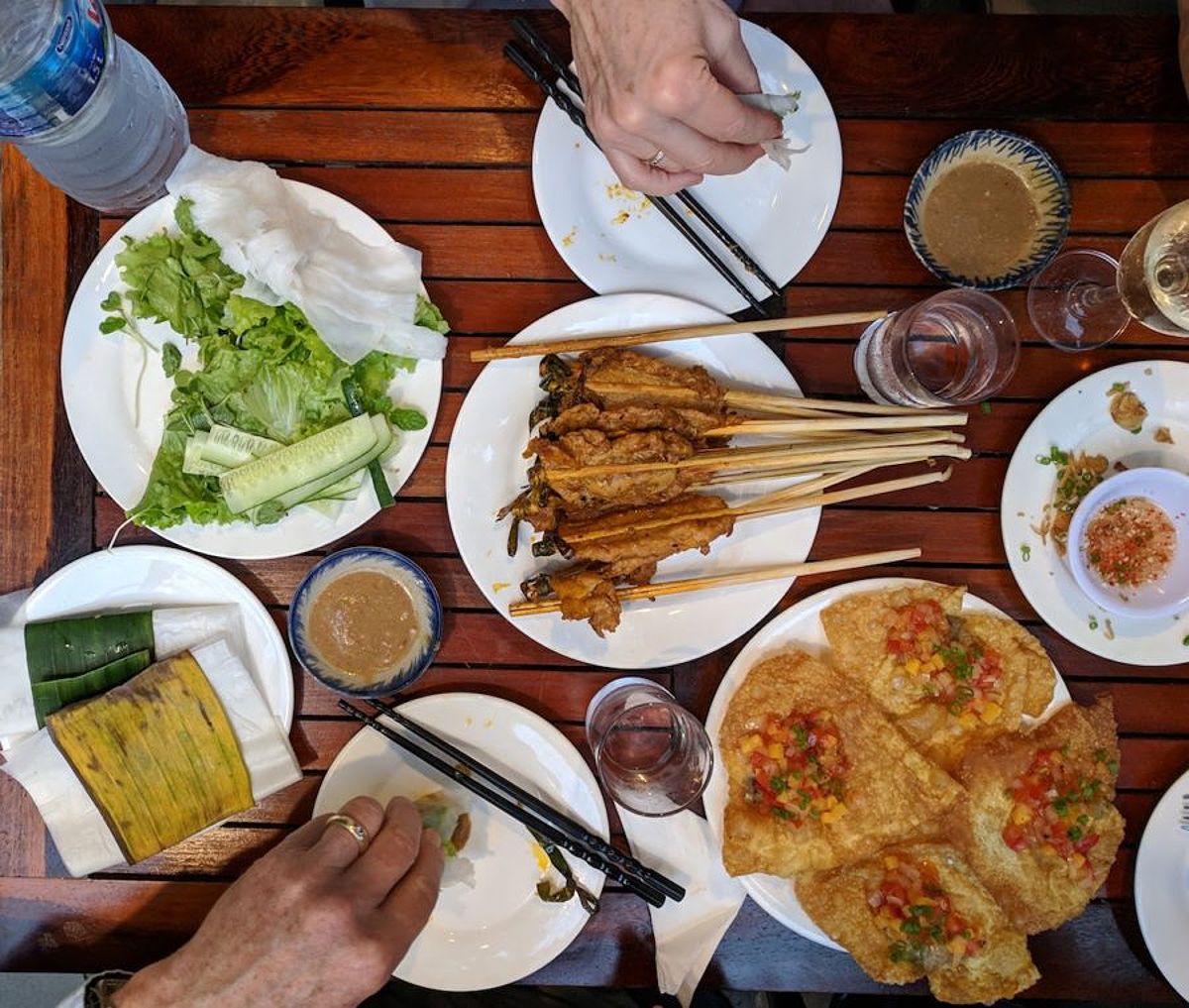 Dining by the Thu Bon River