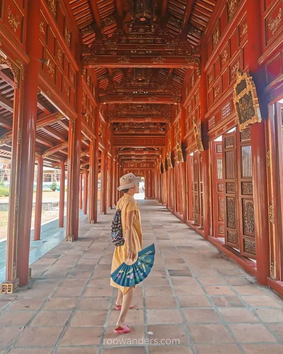 Hue Imperial Citadel Corridor, Vietnam