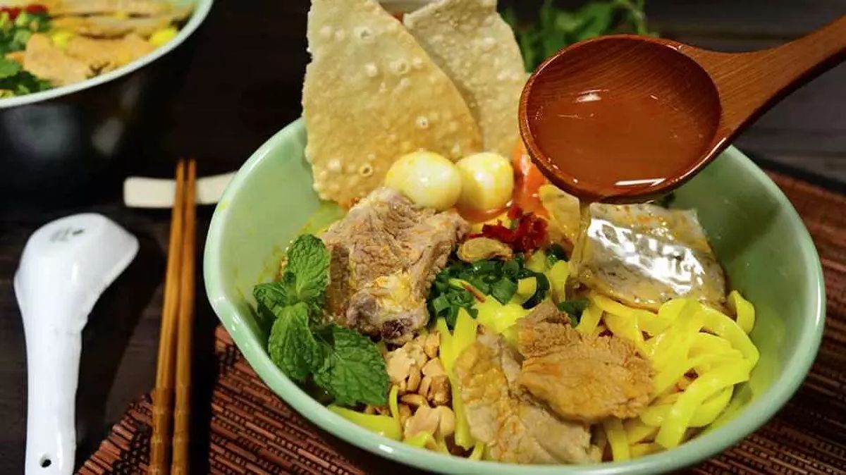 Quang Noodles from Hoi An