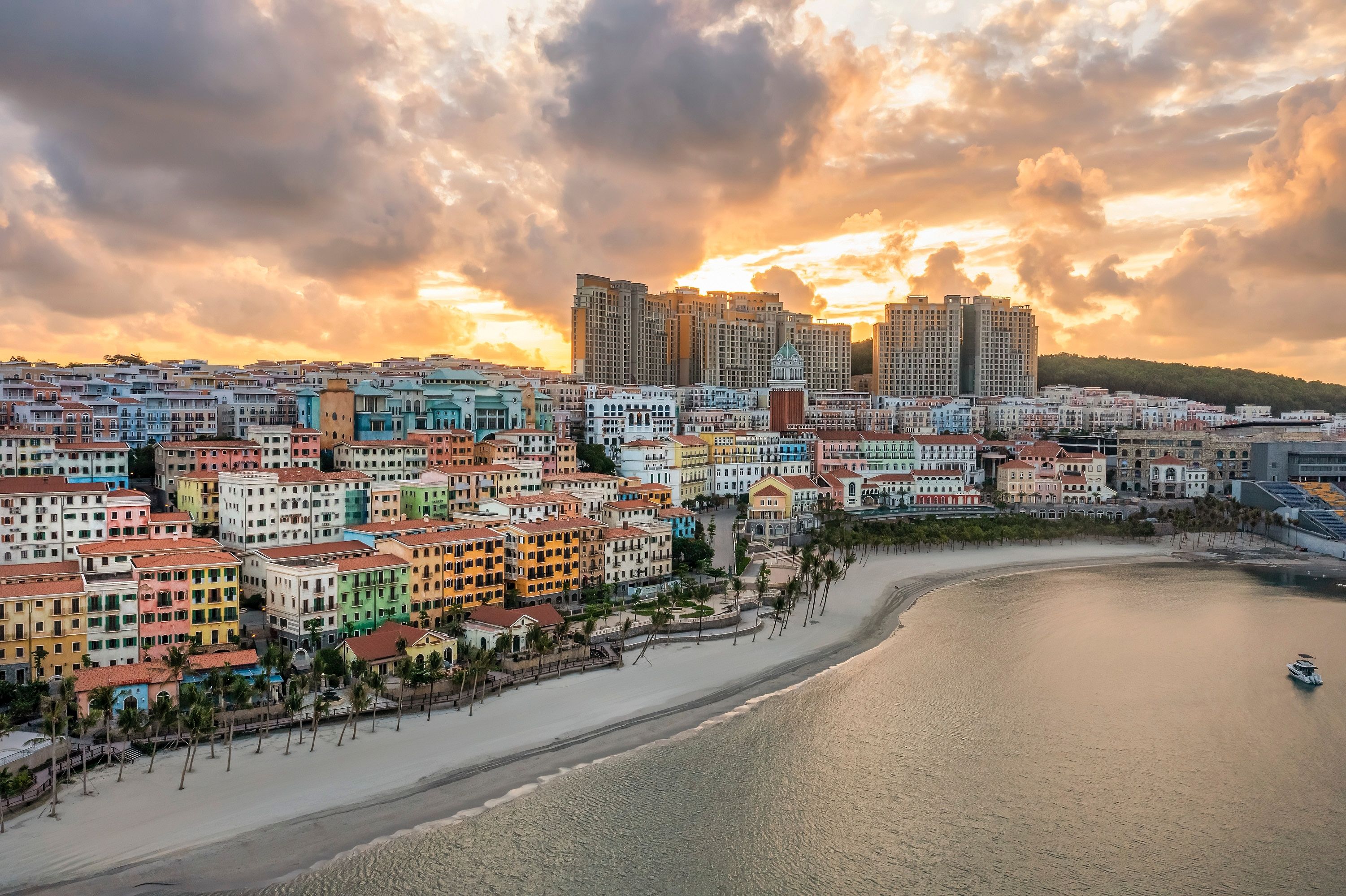 Sunset Town on Phu Quoc