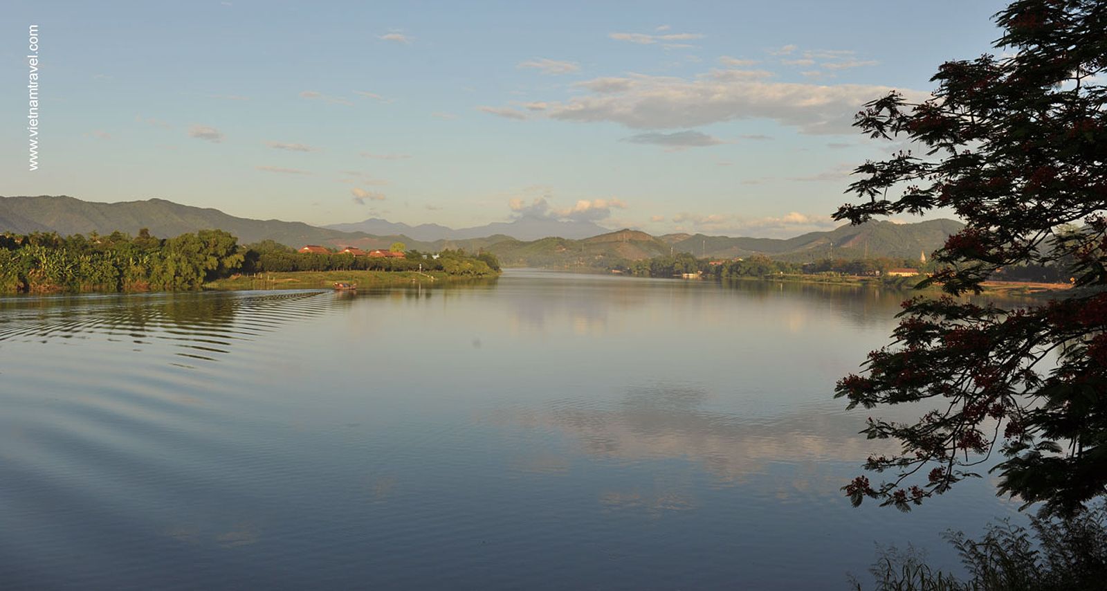Tranquil scenery of Perfume river