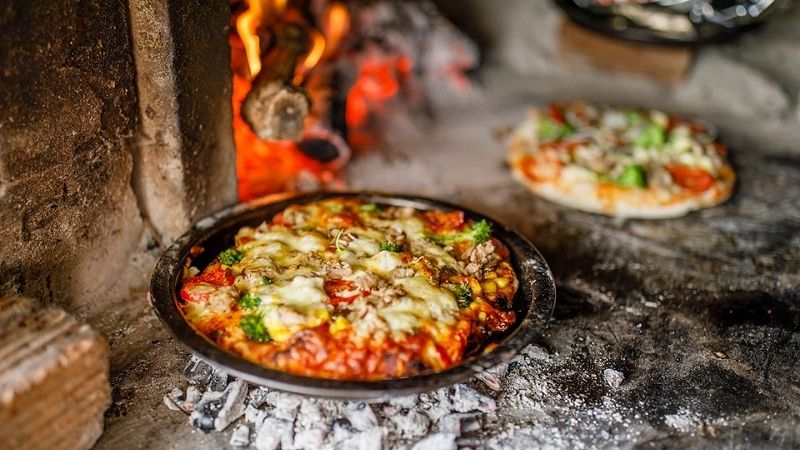 Wood Fired Pizza at K'BE Restaurant